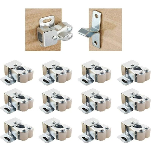 Porte clip Little Magnetic Sofle Cup 12 stk. Sølv Touch Card Pearls