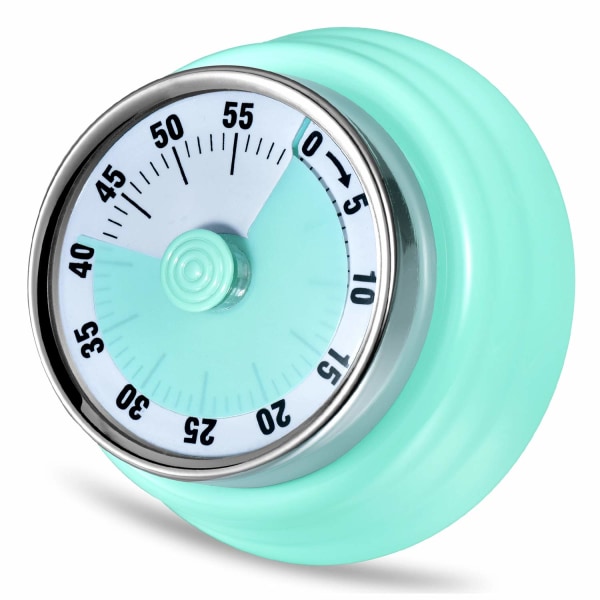 Kjøkken Timer, Kjøkken Nedtelling Matlaging Timer Påminnelse, Ingen Batterier Nødvendig Magnetisk Mekanisk Timer Tidsstyringstimer