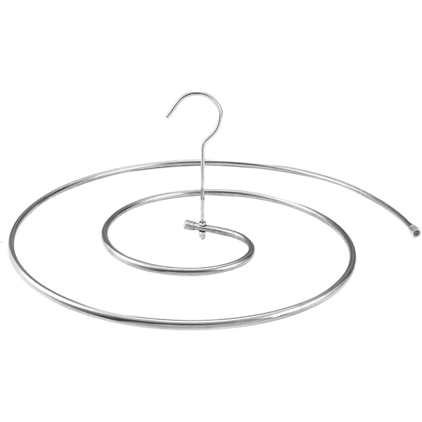 Spiral kleshengere Hjem Sengetøy Teppe Roterende Klær Henger Rustfritt Stål Vaskeri Rack Spiral Klær Tørkestativ