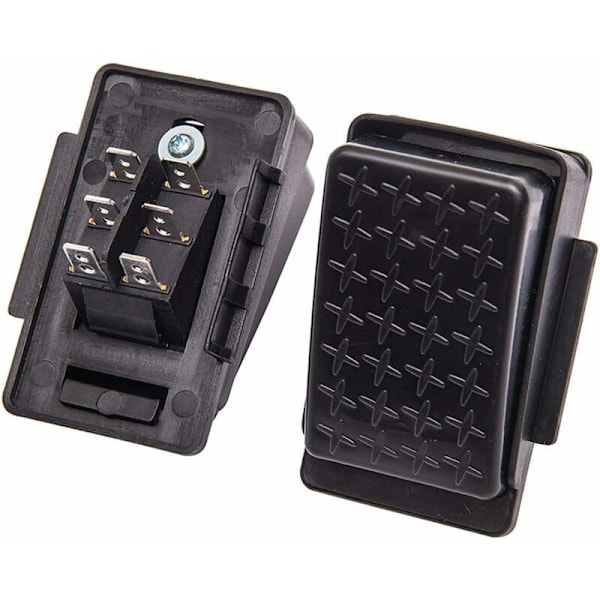Akseleratorpedal bryter for barnebiler - svart 6 pins