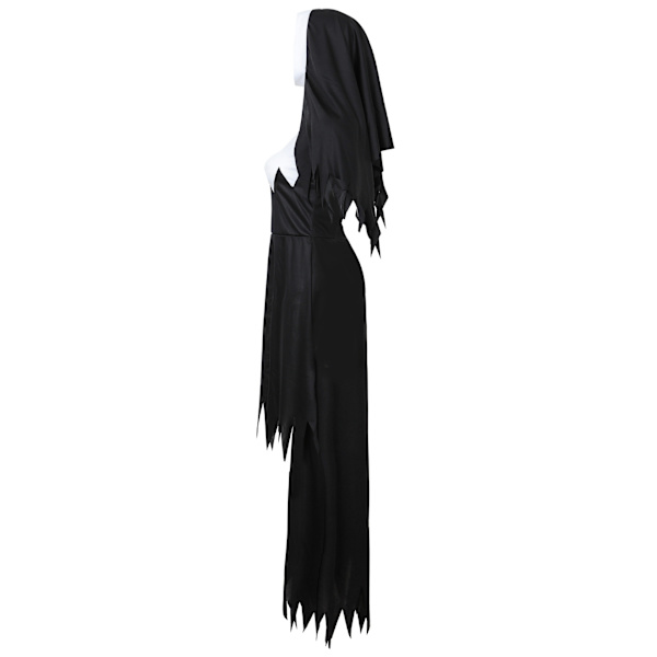 Halloween zombie nonne kostume cosplay zombie vampyr djævel kostume