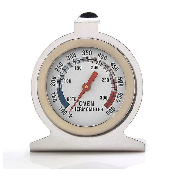 Hjemmemat Kjøtt Dial Rustfritt Stål Ovn Termometer Temperaturmåler (1 stk, Sølv)