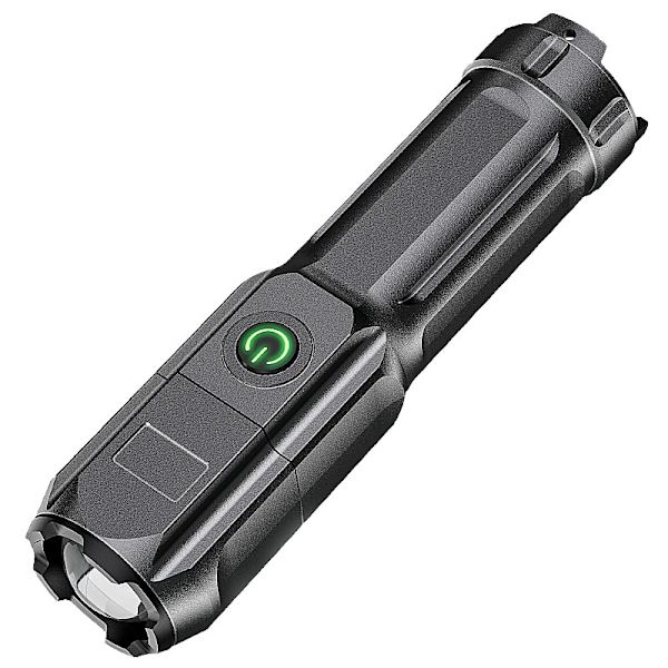 Tehokas latautuva taskulamppu, zoomaus, erittäin kirkas xenon, erikoisjoukot, koti, ulkoilu, kannettava led-valo