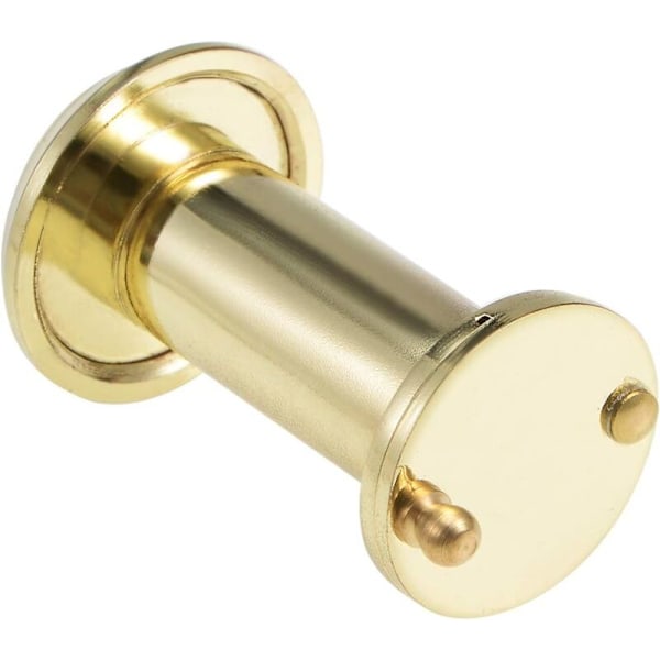 Mässing 200 ° 46-76mm Poli Guld 2st täckande dörrkikare