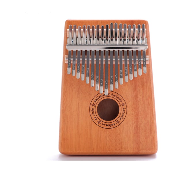 Kalimba Begyndere 17 Nøgle Alfabet Finger Piano Bærbart Instrument Producerer Smukke Lyde