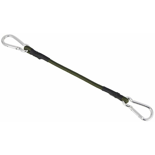 Skuggskydd Tillbehörssats - 4 Bungee-rep - Svart - Solskydd - Fixering - Monteringsverktyg, Superma, Grön,