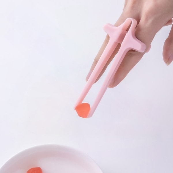 Finger ätpinnar, hållare för lata snacks, extra ätpinnar för att hålla snacks utan att smutsa ner händerna (set med 4)