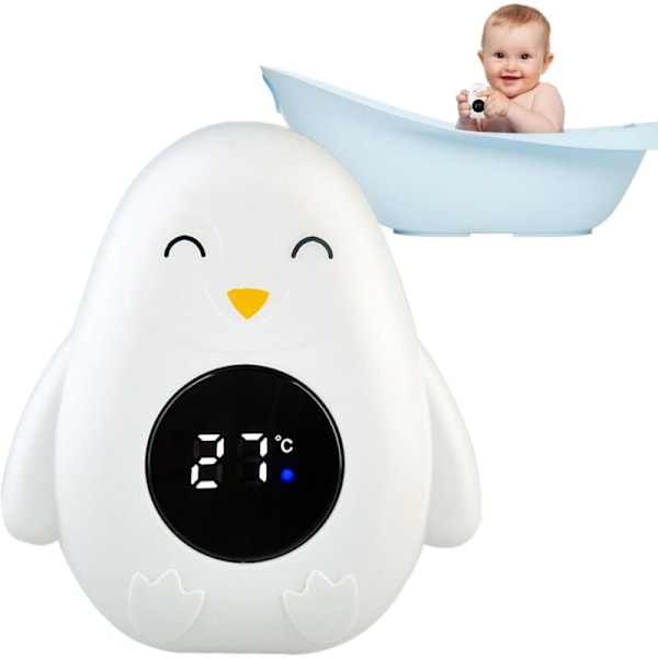 Badevandstemperaturmåler, Badetemperatur, Babybadetermometer, LED-badetermometer, Babybadelegetøj, Babybad og termometer