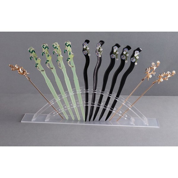 Make-up børste display Pen Organizer Rack Stående Pen Shopping Shopping Shopping holder.