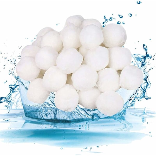 Sand Pool Filtration Pool Filter Balls 700g Pool Filter Ball Filter Balls Pool Cleaning Ball Fiber Filter Media for Pool Pump