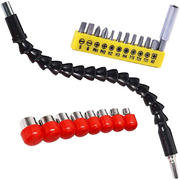 32 stk. elektrisk boremaskine værktøjssæt til DIY PC elektrisk reparation - rustfrit stål skruetrækkerhoveder sokkel