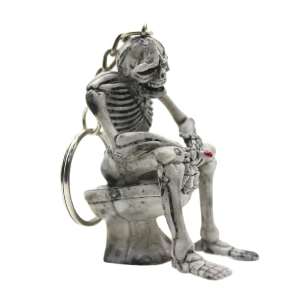 Kallo avaimenperä riipus Halloween wc aave auto avaimenperä