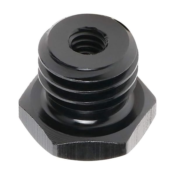 1 stk. Huepar gjenget adapter, reduksjon/1/4\" hannskrueadapter -20 til 5/8\" -11 for stativ, laserstøtte og mikrofonfot