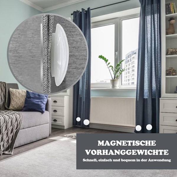 Duschdraperivikt, duschdraperimagneter, magnetisk duschdraperivikt, solid duschdraperivikt, vikt av runda magnetiska gardinvikter,