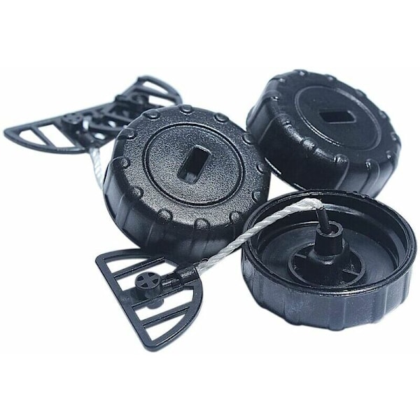 2st Bränsletanklock för STIHL MS170C MS180C MS170 MS180 017 018 Svart