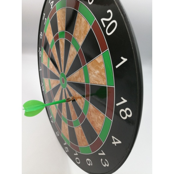 Safety Dartboard, 17" Magnetic Dart Board, Dart Board with 6 Magnetic Darts, Safety Dart Board for Party Home Garden Adult Toys