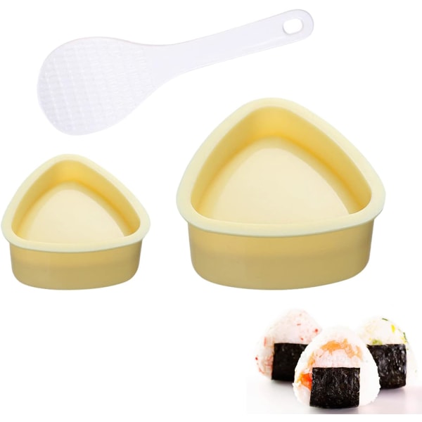 3 st, Triangulär Sushiform, Onigiri Rismjölform, Sushiform, Rismjöl Bentoform, Onigiritillverkare, Triangel Sushi Onigiriform, Sushi Onigiriform, DIY