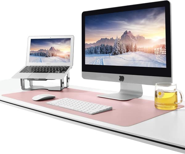 Computer musematte, skridsikker gummibase, glider let, anti-spild, holdbar, bærbar