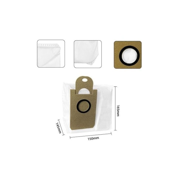 Støvsugerposer for Honiture Q5, Q6, Q6 PRO, Laresar L6 Pro, Imou L11 Pro, Airrobo T10+, Neabot N2