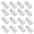 Kabelhållare Självhäftande Kabel Transparent 16-Pack