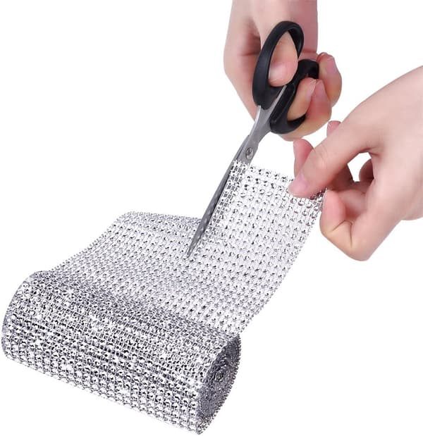 24-pack akryl strass diamant tårtband, 50 rader (ca.