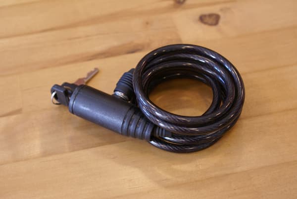 Spirallås för cykel - 12 mm x 1,5 m