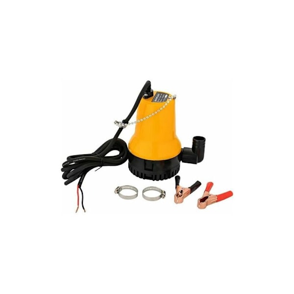 Vesipumppu tyhjennyspumppu DC DC 12V 50W 4200l/h upotettava pumppu kaivoon tyhjennyspumppu uima-allas upotettava pumppu uima-altaalle, kellariin, lammikkoon 2,3 m kaapelilla p