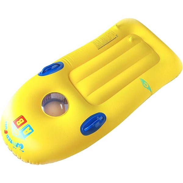 Baby Svømme Ring Barnas Oppblåsbare Båt Baby Sete Barnas Svømmetrening Ratt Barnas Svømmeleker, 1-5 År Gammel