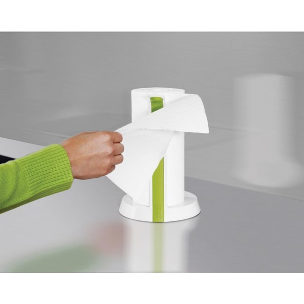 Vit/grön.easy Tear - Distributör för pappershanddukar -