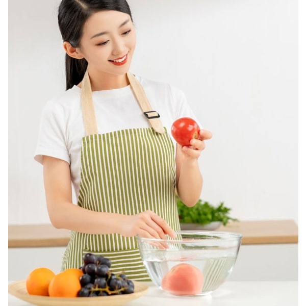 1 Pack Adjustable Bib Kitchen Apron Women