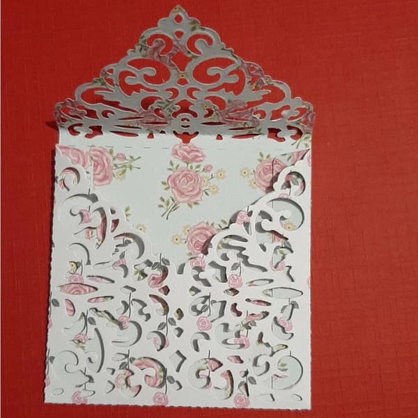 Skæredør til scrapbooking, skæredør til kort, invitation, konvolutdekoration, DIY-kort til fest, bryllup