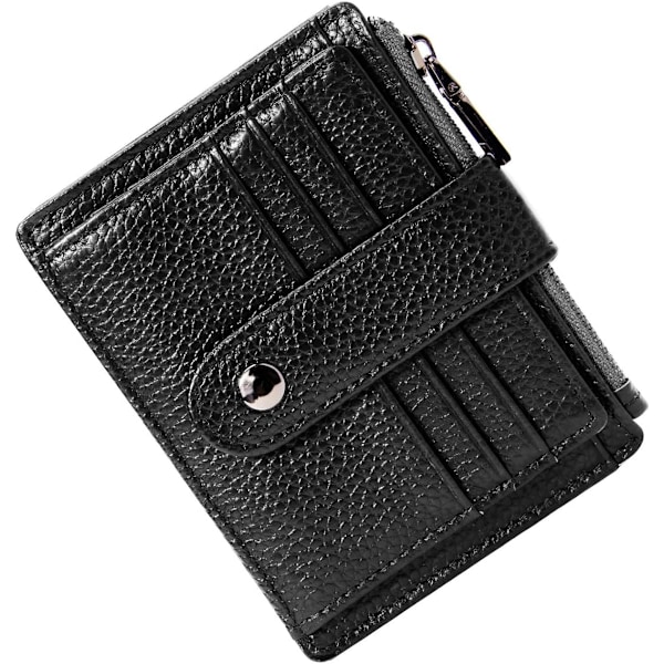 RFID blocking ultra-thin leather wallet