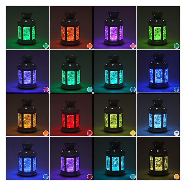 Jouluvalosarja 5m 50 LED-valosarja väri 16, valoisa valo, sisä- ja ulkovalosarja, USB-lataus 4 valoa/vedenpitävä I