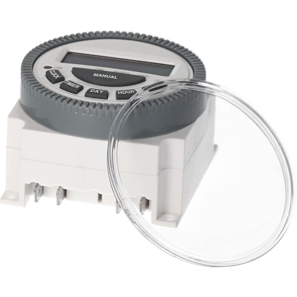 Lille digital timer med tidsswitch