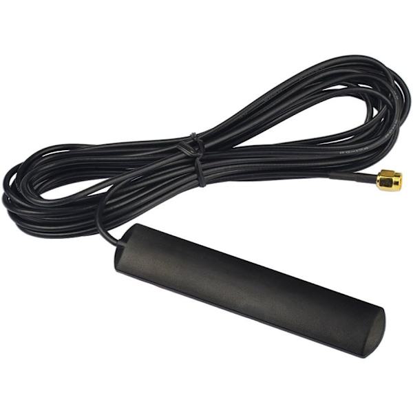 DAB-antenne Bil SMA-adapter Bilradioantenne Patch-antenne Vindusglassantenne Plugg SMA-kabel 5m 16,4ft for Pioneer Clarion Kenwood Alpine JVC
