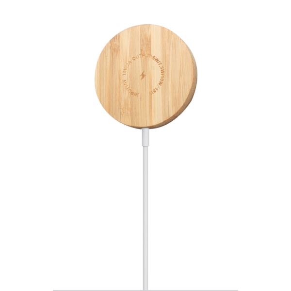 Lämplig för Apple iphne12 magnetisk trådlös laddning bambu magnetisk trådlös laddning magnetisk trådlös laddare