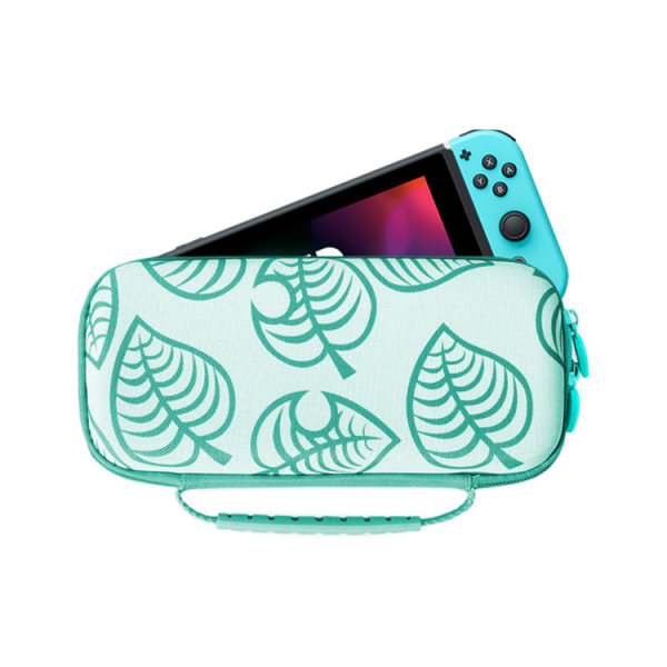 Bärbart case (Green Leaf) för Nintendo Switch lite-modell