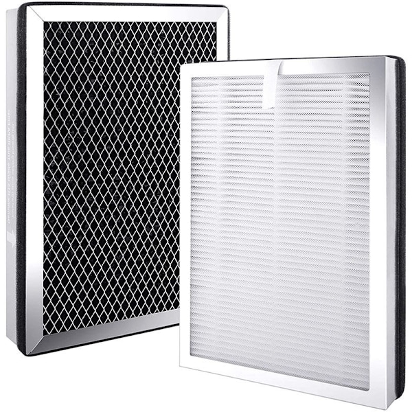 MA-25 H13 HEPA Ersättningsfilter för MA-25 Luftrenare Filter 2 Stycken Äkta HEPA Filter