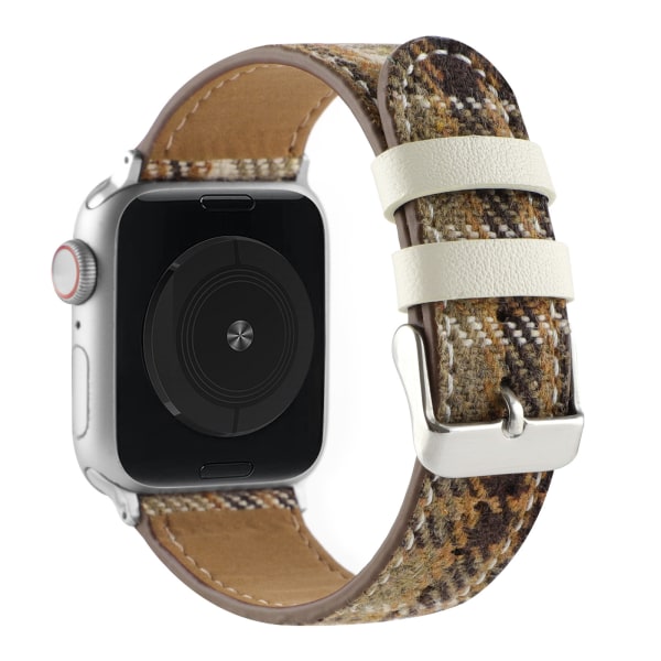 (Platform Pattern) Kompatibel med Apple iWatch, Fleksibel og blød silikone rem armbåndsur erstatningsrem Smart Watch rem(42/44/45/49MM)