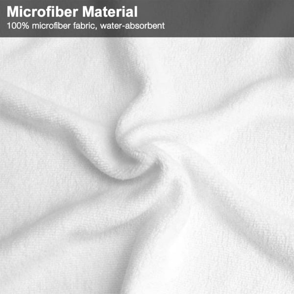 160x80 cm mikrofiber strandhåndklæde (Havfruehale, perleskall), Quic