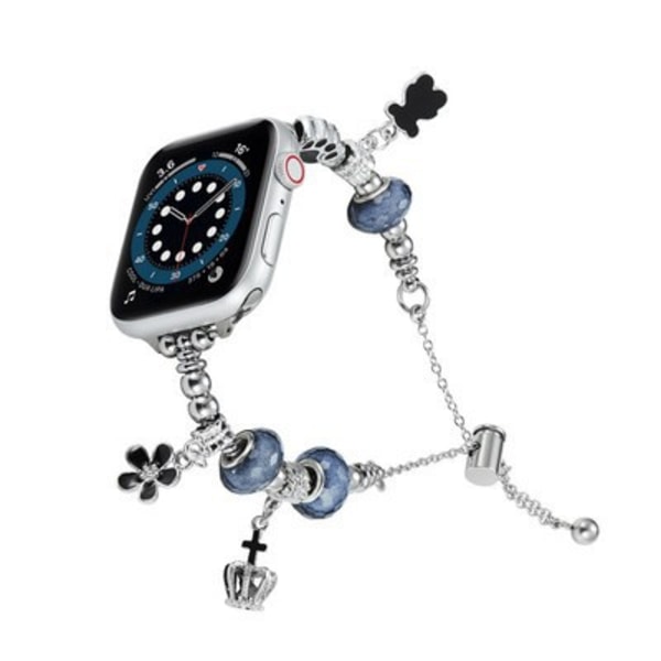 1 stk. perlearmbåndsrem egnet til Apple 38/40/41MM universal