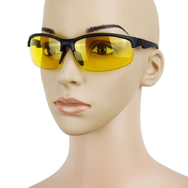 Natkørselsbriller - antirefleks, TAC polariseret, HD night visio