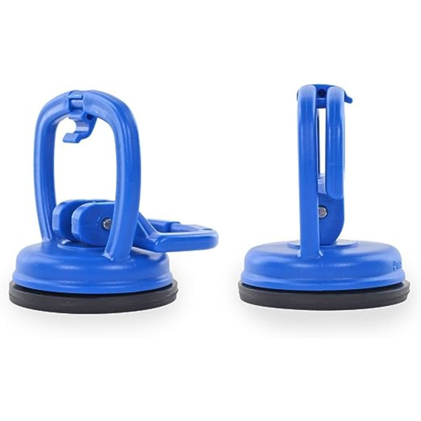 Extra starka sugkoppar (2-pack), extra starka vakuumlyftsugkoppar, för att lyfta surfplattor, datorer och laptopskärmar