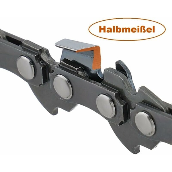 3 x Lavt tilbageslag motorsavskæder 30cm 3/8 \"LP 1.1 mm 44 led - Kompatibel med Stihl 009-023 MS170 MS180 ms192 ms211