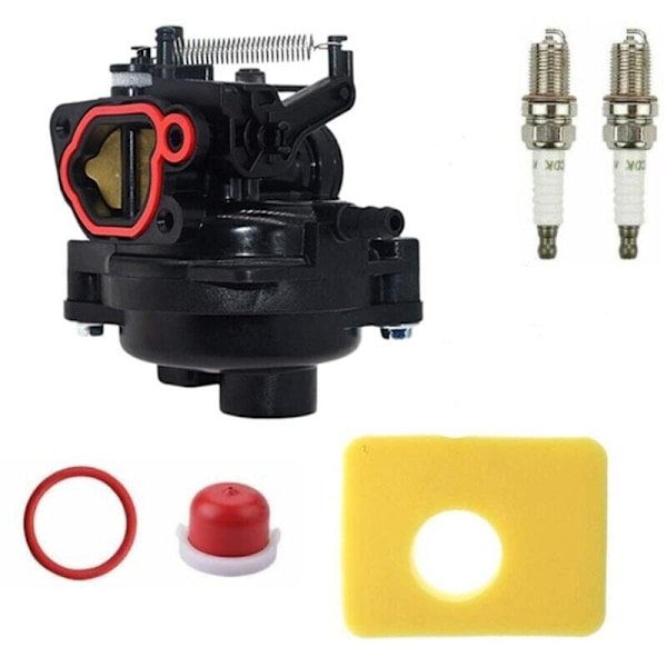 Kaasuttimen korjaussarja Briggs Stratton 625EXI, 675EXI, 675EX, 725EX, 125cc 140cc moottoreille ruohonleikkurin kaasutin korvaa lisätarvikkeet 799584 796584 591109 594058