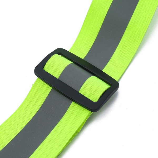 3M Refleksvest - Kryssstriper med justerbare flettede Hi Vis-stropper for løping, sykling og gåing - Laget med 3M Scotchlite