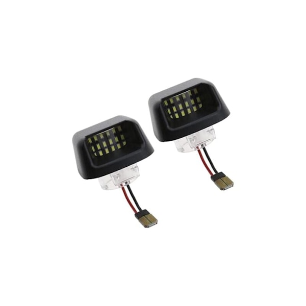 1 pari takarekisterikilven valoja 18 LED 26510 ZP50A 6500K 12V, yhteensopiva Navara D40 2004-2020 Armada Titanran kanssa