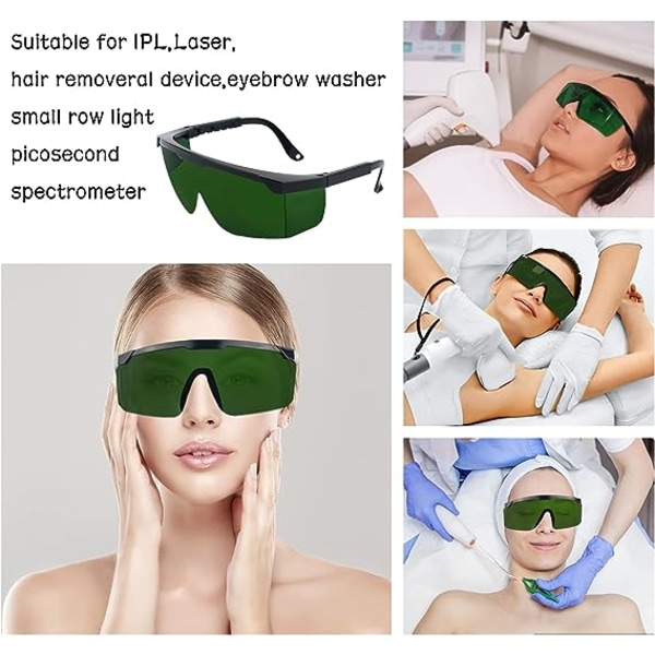 Ögonskyddsglasögon,IPl Glasögon Laserglasögon IPl Hårborttagning