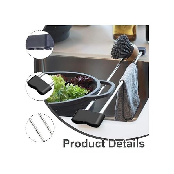 Porte Speed ​​Sink Kjøkken, Speed ​​Porte, Oppvaskkum, Kjøkkenvask Møbler, 1 rom, slitesterk, uttrekkbar, egnet for kjøkkenvasken, rengjør en