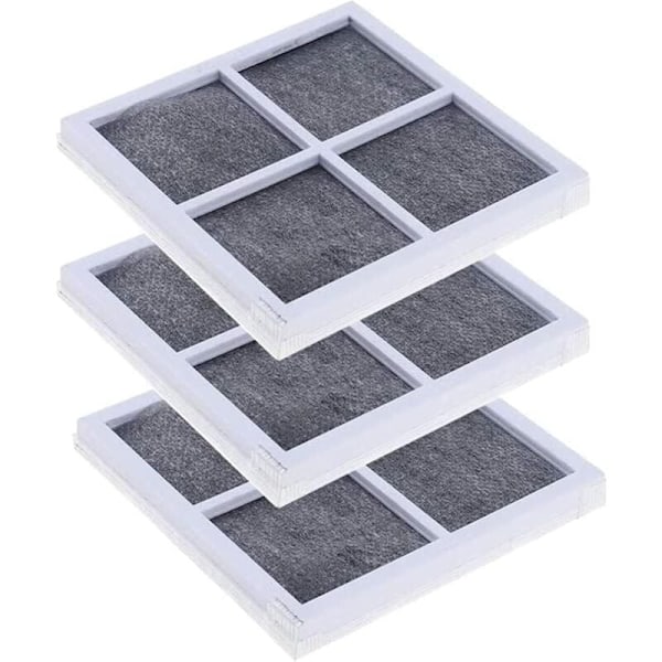 3 varaosailmansuodattimen sarja raikkaaseen ilmaan, ilmansuodatin jääkaapeille/ilmastoiduille jääkaapeille/puhdistimille LG LT120F, LFX31925SW, LFX31925SB, Kenmore 469918